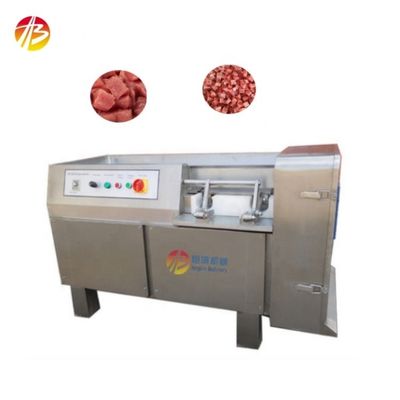 Macchina di taglio di cubo di carne in acciaio inossidabile 304 per la lavorazione rapida e precisa della carne