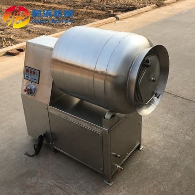 Potenza della pompa a vuoto 0,75KW 300L pesce carne bovina montone pollo carne di pollo macchina di magliatura a vuoto a rulli