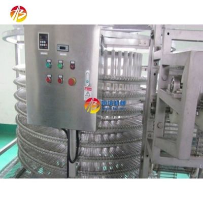 Congelamento Frutta Pulpa Frutti di mare Industrial Freezer 10-60min Tempo di congelamento 800mm Larghezza di ingresso