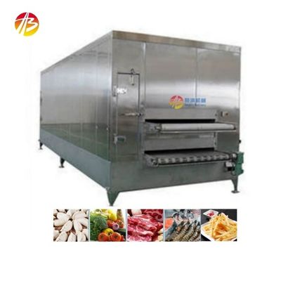 2000 KG congelatore per gallerie industriali per ortaggi congelati frutta gamberi pesce