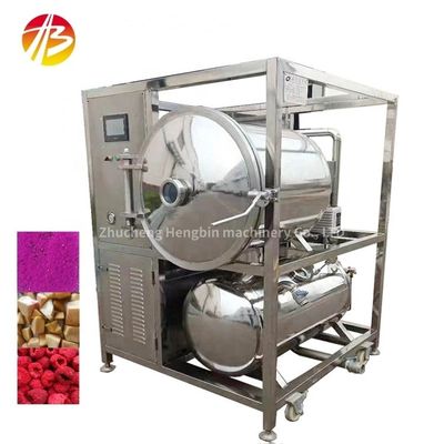 Apparecchiature per l'essiccazione sotto vuoto per la carne di ortofrutticoli pre-congelata a -18 °C -60 °C