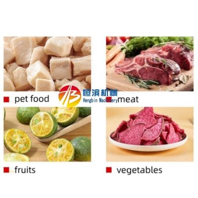 30 kg per lotto alimenti per animali domestici carne pesce frutta ortaggi macchina di liofilizzazione a vuoto per cantine