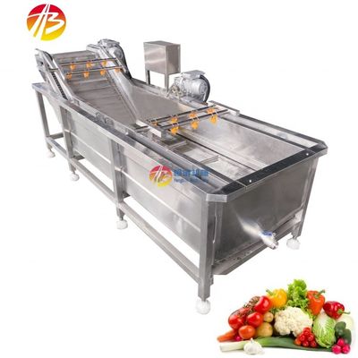 3000*1160*1400mm Vantaggio Macchina per lavare con bolle di acqua risparmiata per verdure e frutta