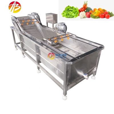Macchina per la pulizia industriale di frutta e frutti di mare con tecnologia avanzata di lavaggio a bolla