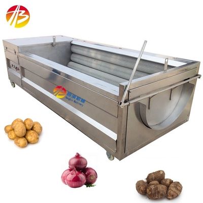 Commerciale Cipolla Cassava Curcuma Radice Taro Patate Macchina per lavare e pelare per occupati