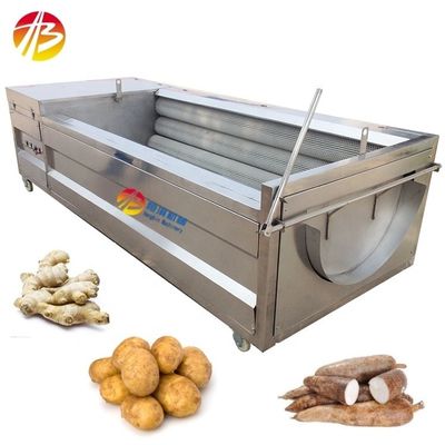 304 in acciaio inossidabile spazzola portatile per ortaggi tipo Lavatrice e peeling machine per Yam