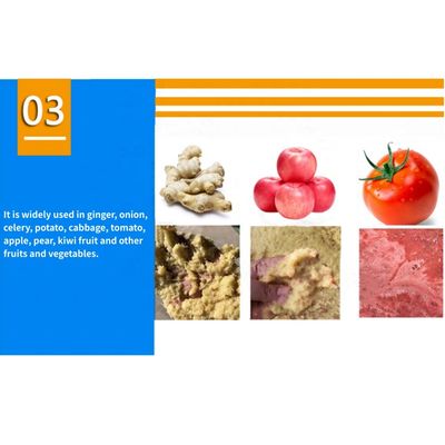 Macchine per la frantumazione commerciale di frutta e verdura per la produzione di grandi volumi