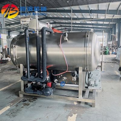 Macchine per asciugatrice a congelamento da 38 kW per la lavorazione di caramelle, caffè, zucchero, frutta, carne, pesce e verdura