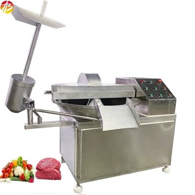 Capacità 304 Acciaio inossidabile Macchine per miscelazione di ciotole di carne con potenza totale di 13,8 kW