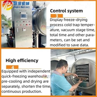 Prodotti ittici e frutta 38kw Macchina di siccatura frigorifera a risparmio energetico con vassoio di 1400*1000mm