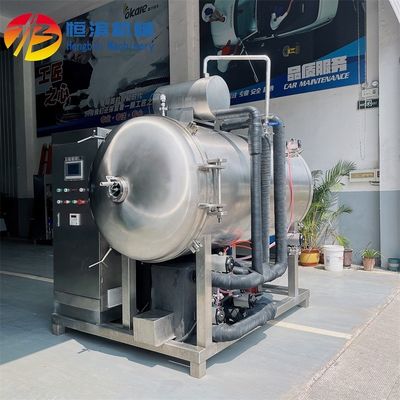 Asciugatrice industriale per prodotti ittici, carne bovina, frutta, caffè, zucchero, caramelle, carne, pesce e verdura